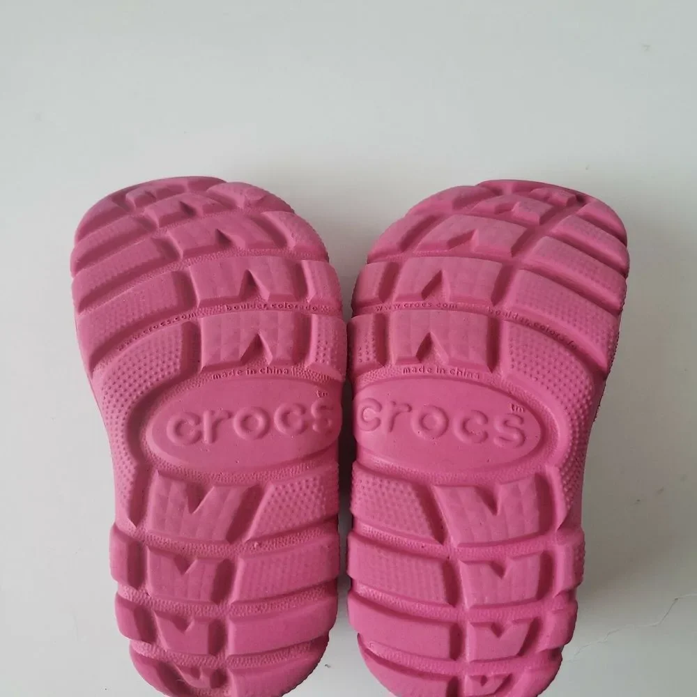 Crocs Baby Kids Slip On Clog Water Size C 8 Pink